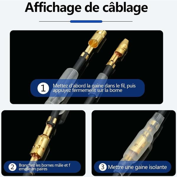 Crimp-liittimet, 400 liitintä ja 3,9 mm liitinvalikoima