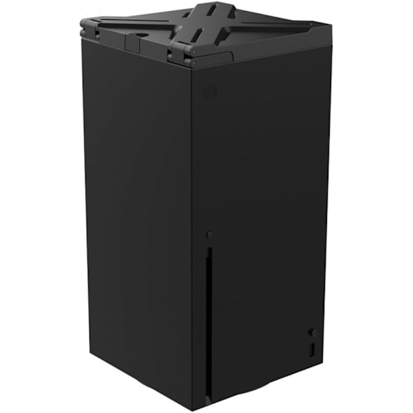 Pölysuoja Xbox Series X -konsolille, jossa pelikuuloketeline ja ohjainteline, pölysuojasuodatin huoltoa varten