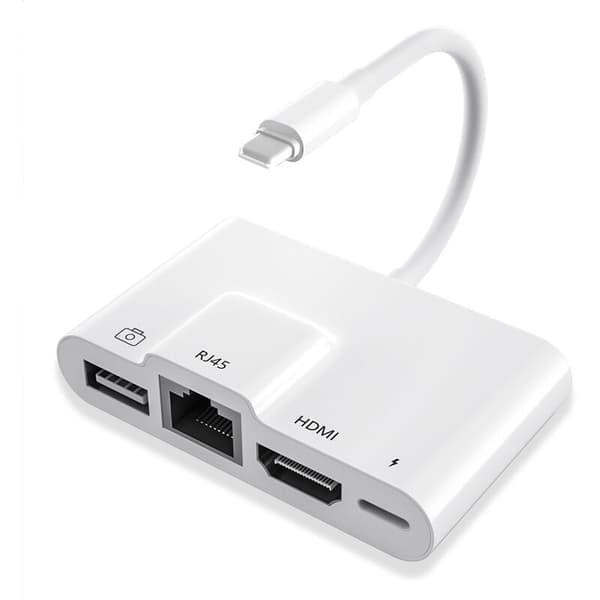 USB Ethernet-netværksadapter 3 i 1 RJ45 Ethernet LAN kablet OTG U