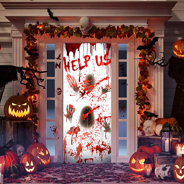 5 arkkia Halloween-juhlan ikkunatarroja