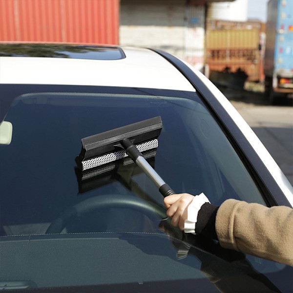 1 stk. Bilglassrenser Bilvask Squeegee Rengjøringsskrubber