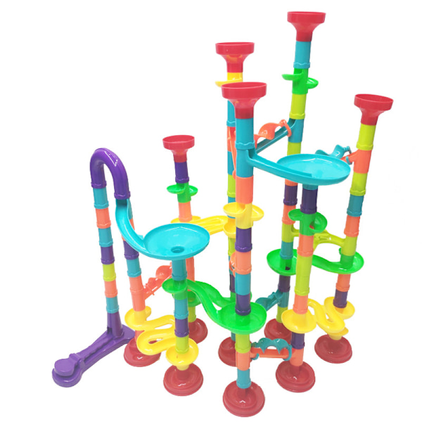 Kuglebane - 105 dele multi-farvet