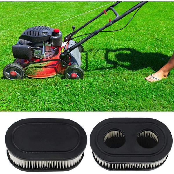 Briggs & Stratton 798452 ja 5432 moottorin ilmansuodatin, ruohonleikkurin varaosat A