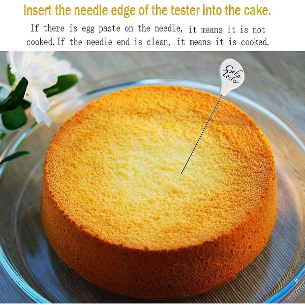 Cake Tester Needle Stainless Steel Cake Test Sample Cake Tester F