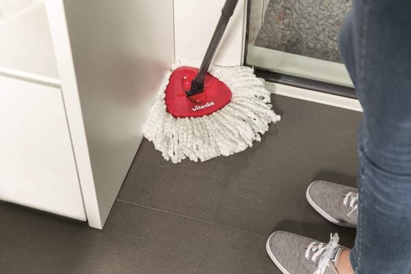 2-pakning Spin Mop-erstatningshoder - For alle harde gulv - Dreper flere bakterier