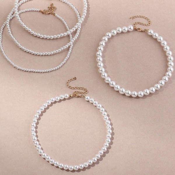 Jewelry temperament elegant and generous clavicle chain beautiful imitation pear