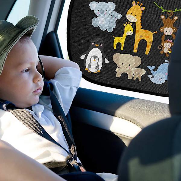 Premium solbeskyttelse fra Universal Car Sun Protection til børn