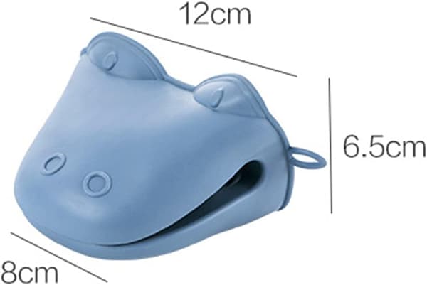 2 st Mikrovågsvante Söt Tecknad Silikonvante Flexibel Isolerad