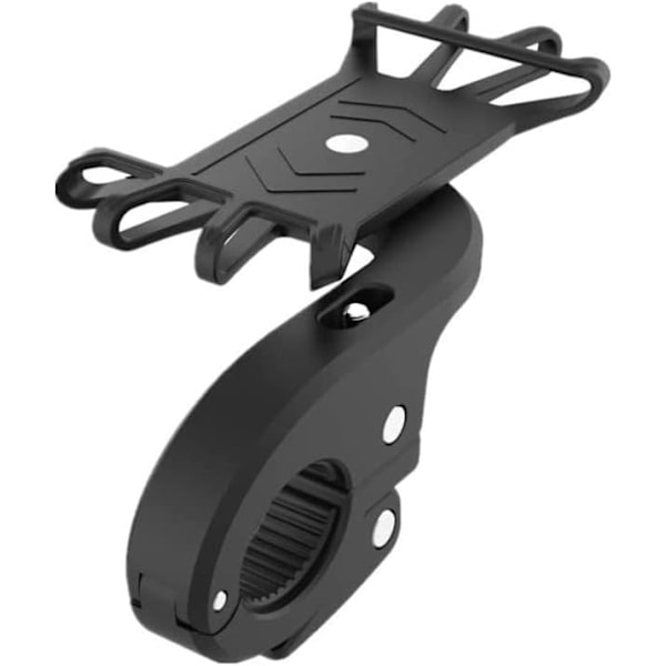 Universal Bike Phone Holder 360 Degree Rotation Black Phone Holder for Xiaomi Scooter - Handle Diameter 24-29.5mm