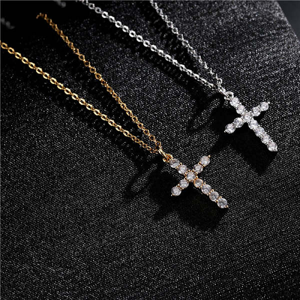 14K kullattu ristiriipus naisille | Ristiriipus | Kultaiset kaulakorut naisille