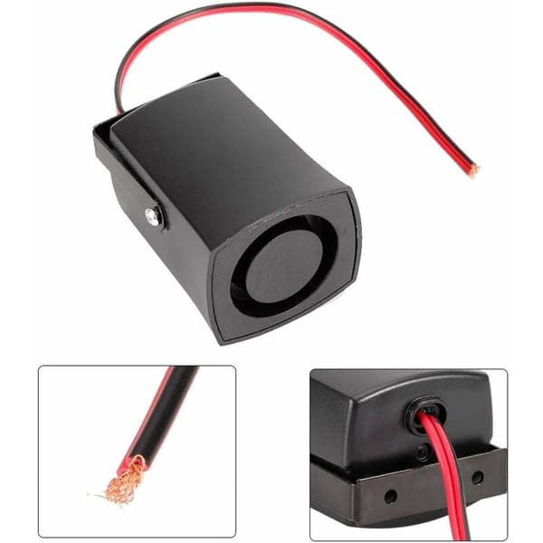 Bakalarm til bil - Universal 12V 115db Nødbremse
