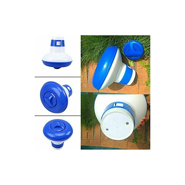 Pool klor float til klortabletter, holdbar pool klor tablet float, klor dispenser, pool klor dispenser