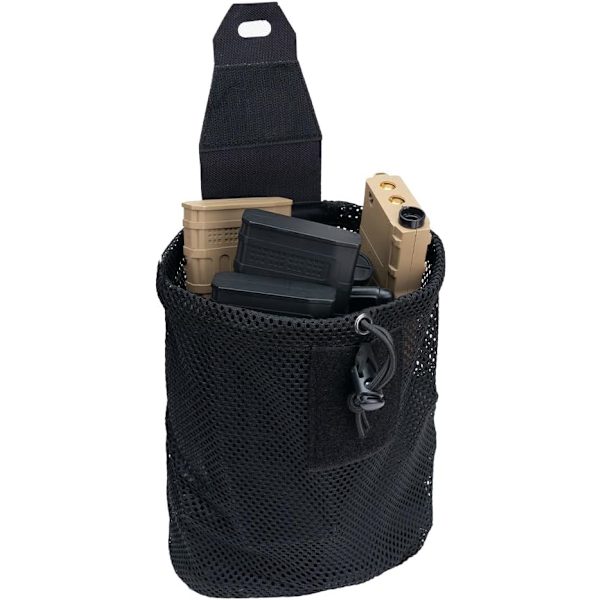 Taktisk Lomme Molle Dump Pouch Foldbar Magasin Gjenopprettingslomme for Belte Taktisk Vest Ryggsekk