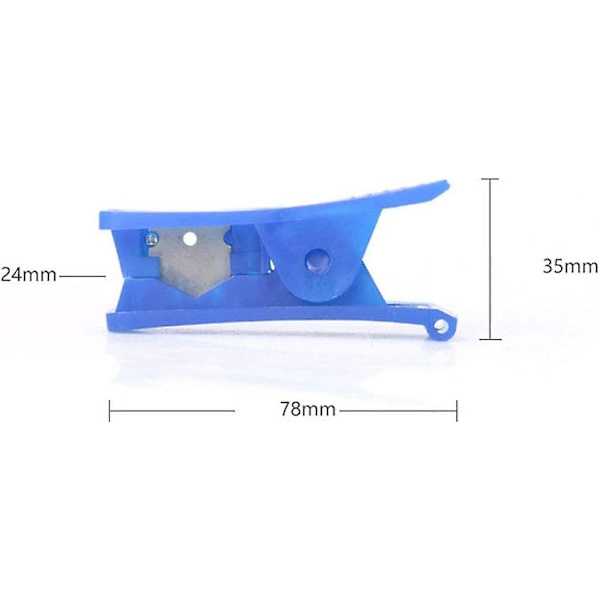 3 kpl putkileikkuri, taloudellinen muovi silikoni kumi Pvc Pu nailon putki leikkuri