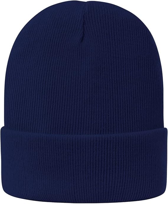 Dam Beanie med Satängfoder Herr Beanie Stickad Sidenfodrad Vinterpresent Hattar Manschetter Skidmössa Hattar Keps