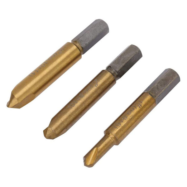 3 kpl Bit Bolt Extractor Extractorit Vaurioituneen Ruuvin Uuttaja, Rikkinäinen Ruuvin Uuttaja
