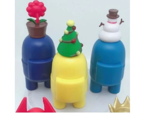 7 Pak Among Us Figurer (8-10CM)