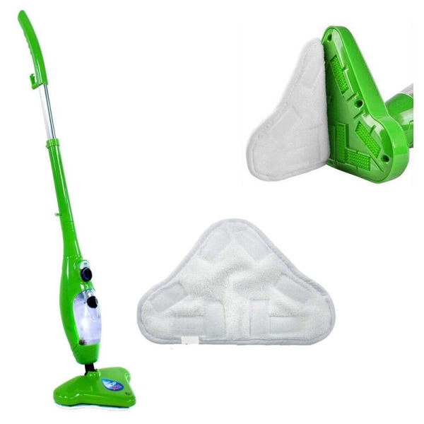Set med 6 tvättbara mikrofiberdukar till H2O X5 ångmopp,