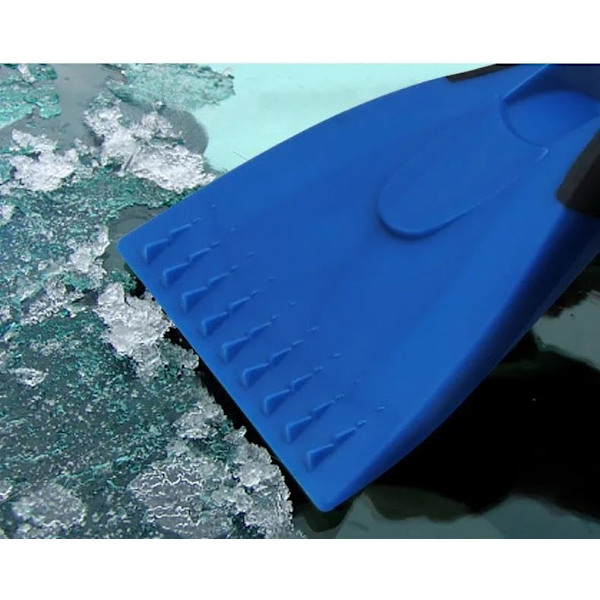 Sneskovl Multifunktionel Sneskovl Vinterbil Mini Afrimningsskovl Silikon Anti-slip Håndtag Sneskovling Værktøj Snefjernelse (20,5 * 9,5 cm)