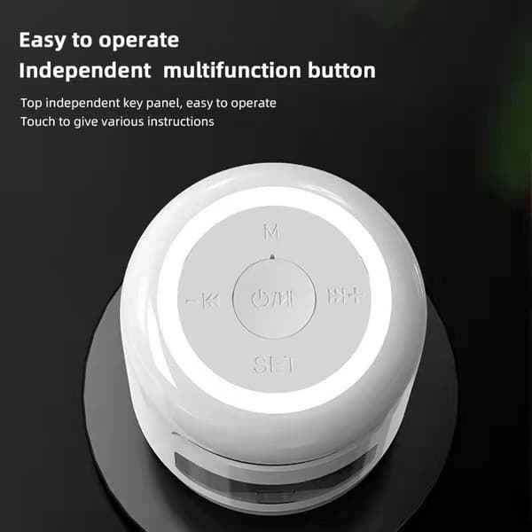 Bärbar 5.0 Bluetooth Kreativ Trådlös Högtalare Alarm Bluetooth