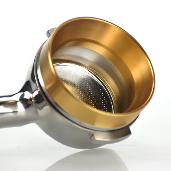 Universell doseringsring i aluminium for kaffe