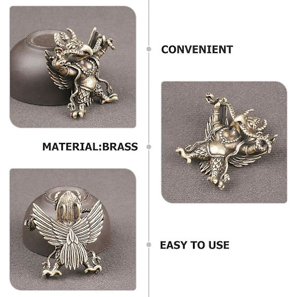 Messing Charm Messing Fugl Nøglering Metal Fugl Nøglering Dekor Vedhæng