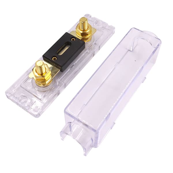 300 Amp Guldpläterad Säkring + ANL Säkringshållare (1-pack)