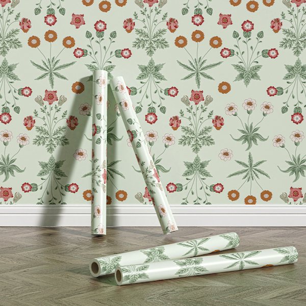 1 paquet d'autocollants de rénovation de papier peint maison salo