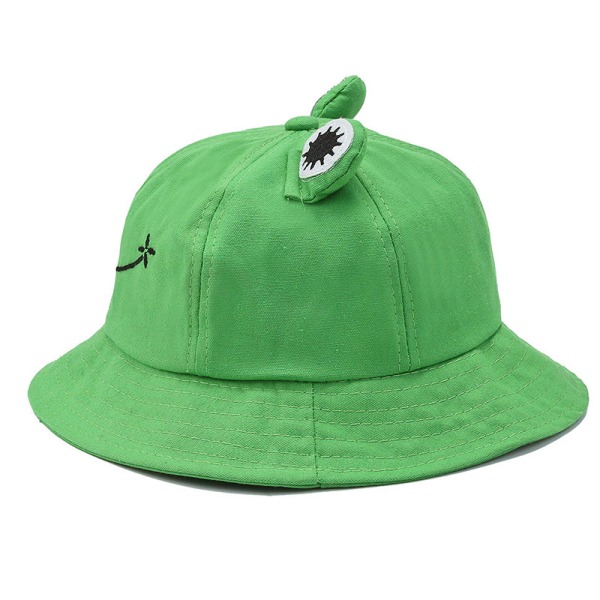 Cute Frog Bucket Hat Summer Cotton Bucket Sun Hat For Adults Teen