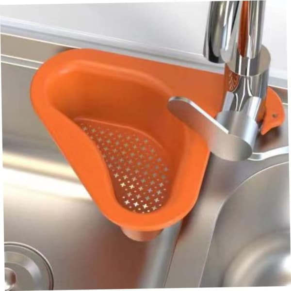 Triangelpar dräneringskök sil hörnställ sil orange 2 stycken