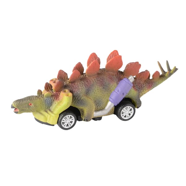 Dinosaur pull-back bil 6-pakning