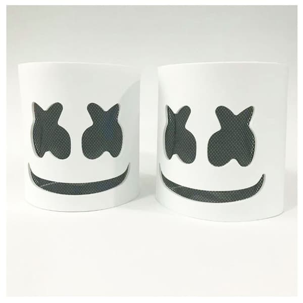 Dj Masque Marshmello Casque Cosplay Prop Carnaval Halloween