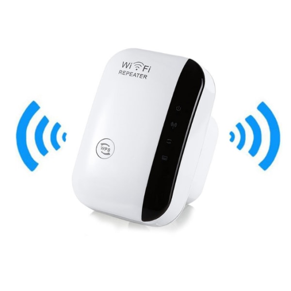 Wi-Fi-forstærker, trådløs internetforstærker til hjemmet 300 Mbps Super Boost Wi-Fi-repeater WLAN-signalforstærker