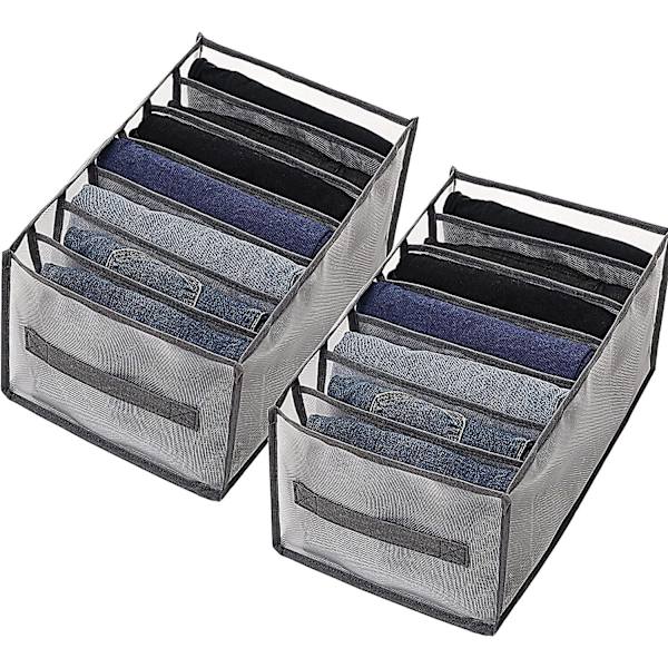 Tøjskuffe Organizer, Garderobe Tøj Organizer Foldbar Mesh