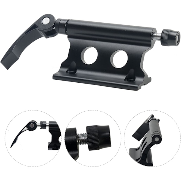 1PCS cykelblock gaffelstativ, bärbar aluminiumlegering vattentät snabb re