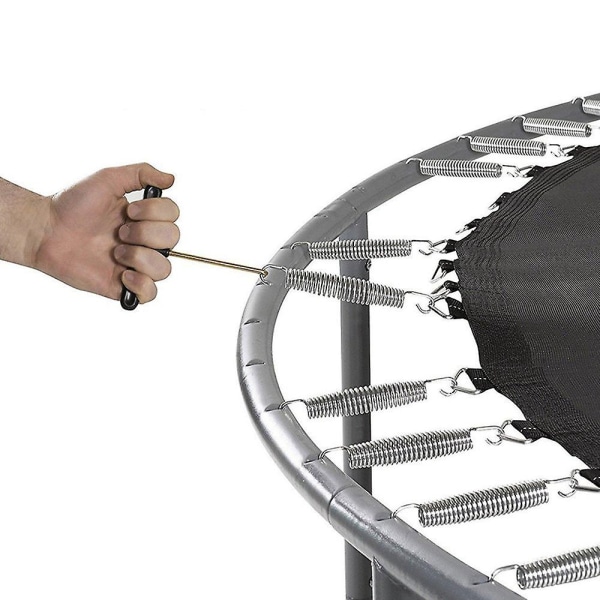 Trampolin fjäderdragare T-krok (2-pack)