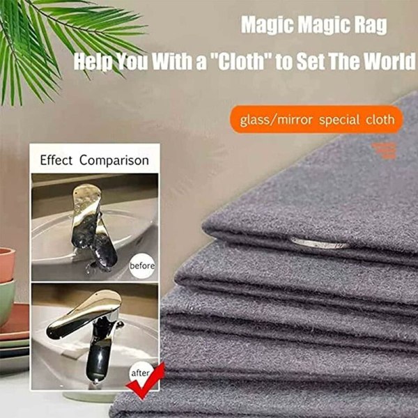 Magic Cleaning Cloth, Thickened Magic Cleaning Cloth, Reusable Cl