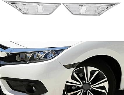 Par af sidemarkeringslys PC rav LED sideblinklys med LED Bu