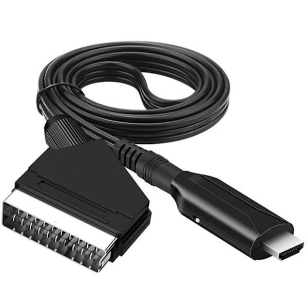 Scart–HDMI-kaapeli – Scart–HDMI-sovitin – All-in-One Scart–HDMI 1080p/720p ääni- ja videomuunnin