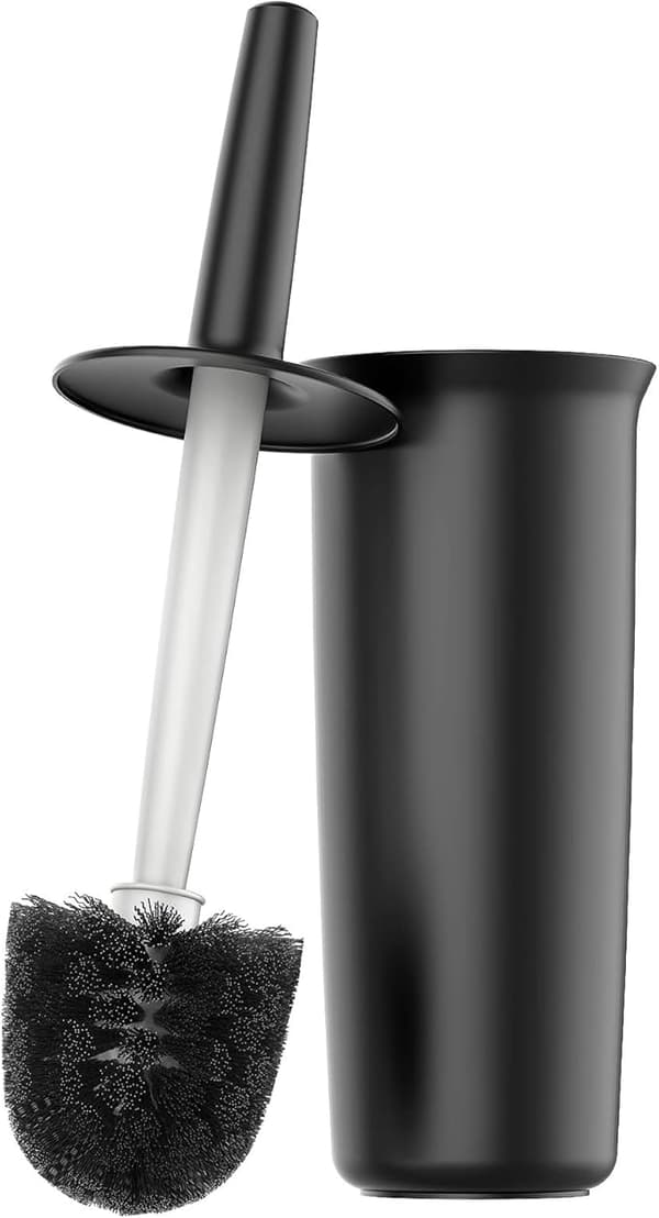 WC-harja WC-harja ja pidike kylpyhuoneeseen - Musta