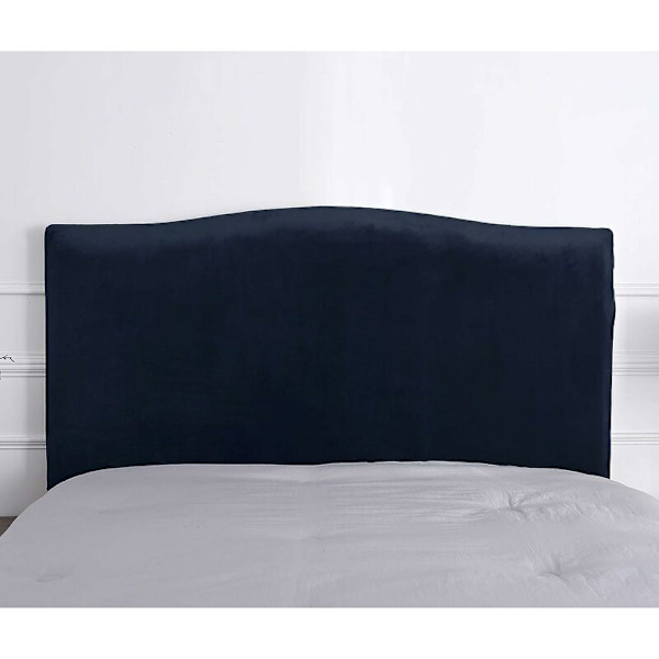Elastiskt sänggavelskydd för sänggavel -150 cm-för sänggavel 140-170 cm（ svart）