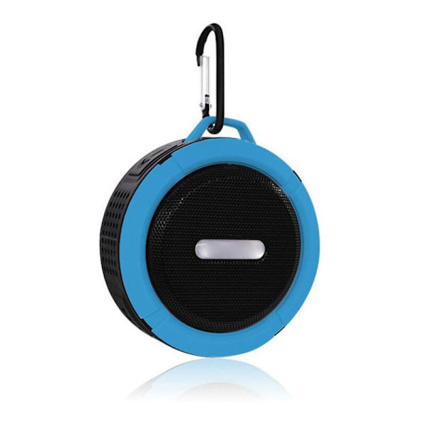Vedenpitävä, langaton, kannettava Bluetooth-kaiutin tehostetulla bassokaiuttimella