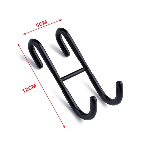 Över duschdörrkrokar (2-pack) Handdukskrokar Handdukshängare för bad