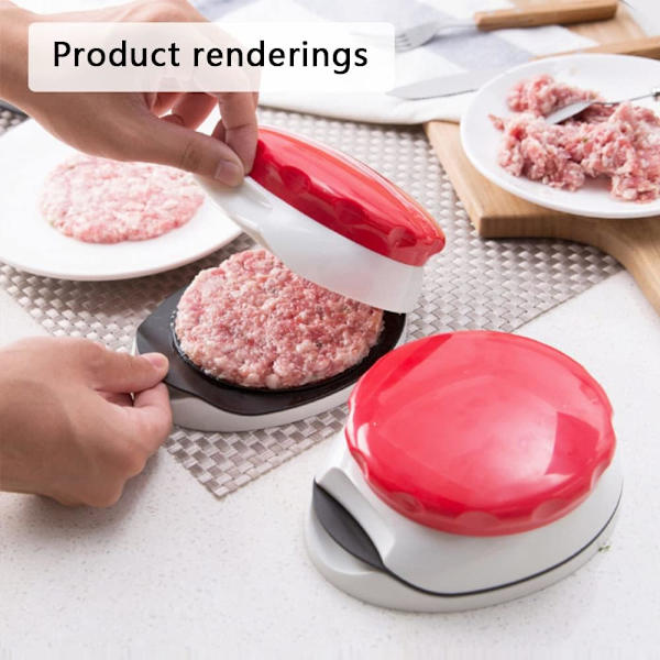 Burger Pie Press Form Håndholdt Burger Press, DIY Pie Press