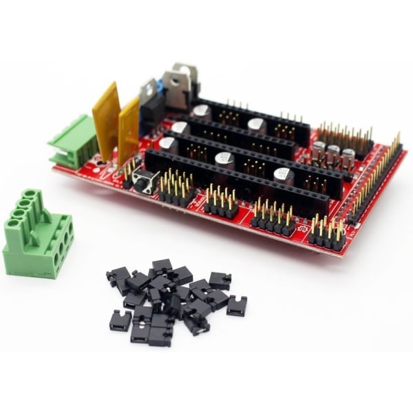 3D-printercontroller RAMPS 1.4 Mega Shield til Arduino Reprap Pr