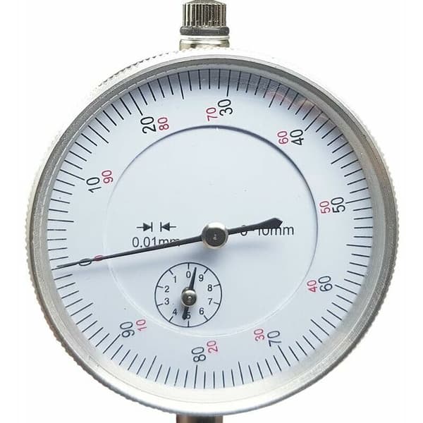 Hög precision Klocka Centesimal Dialer 0-10MM 0.01mm mekanisk i