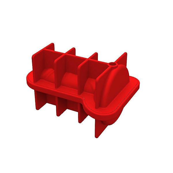Jääraastin Silikoni Luova Jääraastin Muotti Juhla Jääpallo Jääraastin Ulkomainen Viini Jäämuotti Spoof Silikoni Jääraastin，Punainen