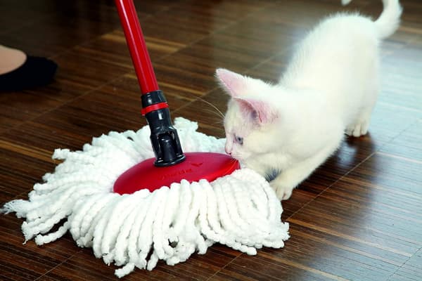 2-pakning Spin Mop-erstatningshoder - For alle harde gulv - Dreper flere bakterier