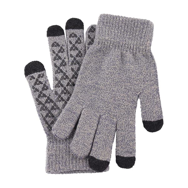 1 par vinterhandskar pekskärm polyester varma full fingerhandskar