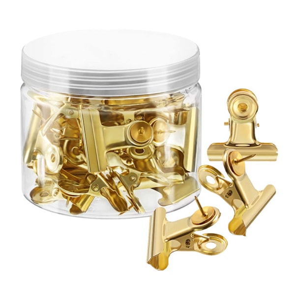 30 stk. trykknapper med clips, trykknapper med clips, kraftige clips med trykknapper
